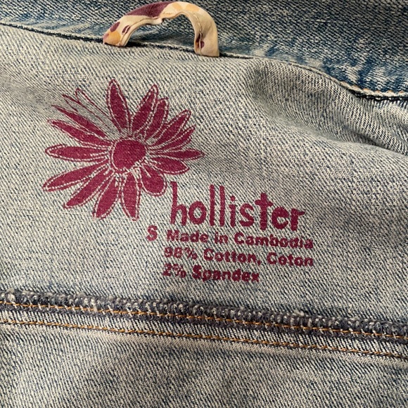 Hollister Jean Jacket Light Wash Vintage y2k - Picture 5 of 8